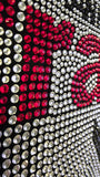 80er Adler Eintracht Frankfurt exklusives Kristallbild aus 25.000 Kristallen (Handarbeit) – Funkelndes Statement-Design.