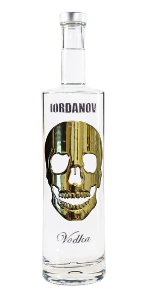 Iordanov Vodka Skull Edition 3D GOLD glänzend