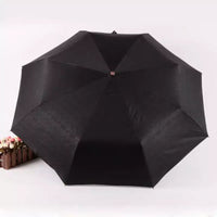 Stylischer Skull Regenschirm, automatik. Silber-Schwarz oder Bronze-Schwarz
