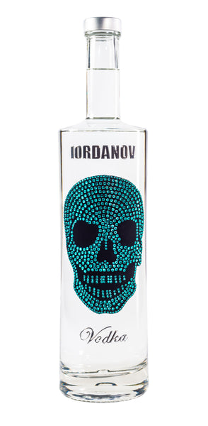 Iordanov Vodka Skull Edition KARIBIKBLAU