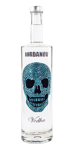 Iordanov Vodka Skull Edition HIMMELBLAU