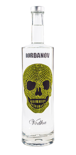 Iordanov Vodka Skull Edition HELLGRÜN