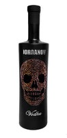 Iordanov Vodka (Black Edition) Skull BRAUN