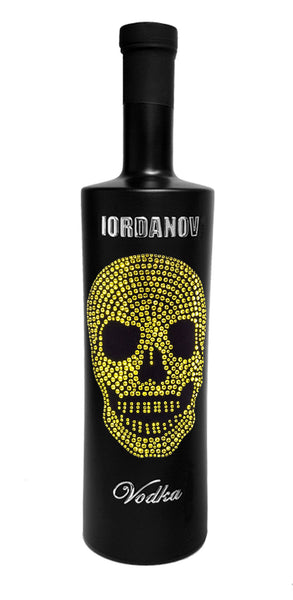 Iordanov Vodka (Black Edition) Skull GELB