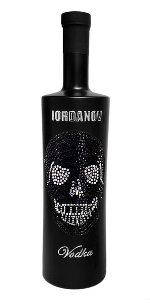 Iordanov Vodka (Black Edition) Skull SCHWARZ