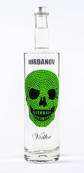 Iordanov Vodka Skull Edition NEON GREEN